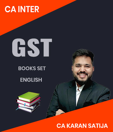 CA Inter GST Books Set Set By CA Karan Satija