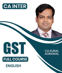 CA Inter GST Full Course In English By CA Kunal Agrawal