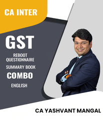 CA Inter GST ReBoot Questionnaire and Summary Book Combo By CA Yashvant Mangal - Zeroinfy