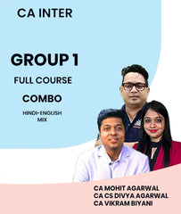 CA Inter Group 1 Combo Full Course By MEPL Classes CA CS Mohit Agarwal, CA CS Divya Agarwal, CA Vikram Biyani
 - Zeroinfy