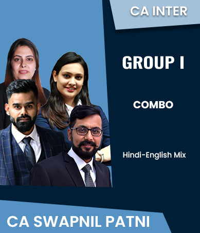 CA Inter Group 1 Full Course Combo By Anand Bhangariya, Harshad Jaju, Pooja Kamdar, Ankita Patni - Zeroinfy
