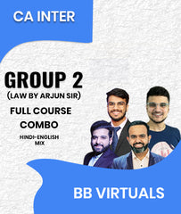 CA Inter Group 1 Full Course Combo By BB Virtuals (Law By Arjun Sir)