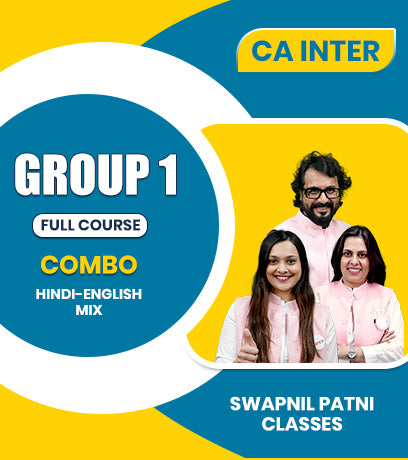 CA Inter Group 1 Full Course Combo By CA Swapnil Patni Classes
- Zeroinfy