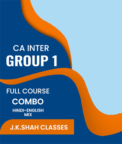 CA Inter Group 1 Full Course Combo By J.K.Shah Classes