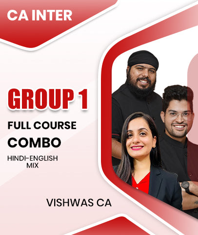 CA Inter Group 1 Full Course Combo By Vishwas CA
- Zeroinfy