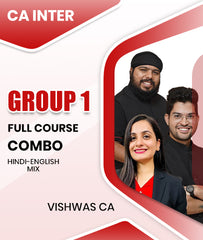 CA Inter Group 1 Full Course Combo By Vishwas CA
- Zeroinfy