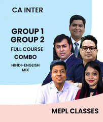CA Inter Group 1 & Group 2 Combo Full Course By MEPL Classes