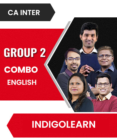 CA Inter Group 2 Combo In English By IndigoLearn - Zeroinfy
