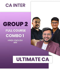 CA Inter Group 2 Full Course Combo 1 By Ultimate CA - Zeroinfy