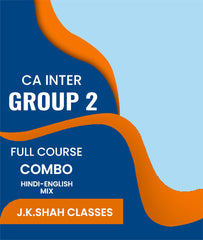 CA Inter Group 2 Full Course Combo By J.K.Shah Classes