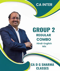 CA Inter Group 2 Regular Combo By CA D G Sharma Classes - Zeroinfy