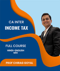 CA Inter Income Tax Full Course By J.K.Shah Classes - Chirag Goyal - Zeroinfy