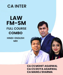CA Inter LAW & FM-SM Combo Full Course By MEPL Classes CA CS Mohit Agarwal Sir, CA CS Divya Agarwal and CA Manoj Sharma