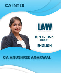 CA Inter Law 5th Edition Book By CA Anushree Agarwal - Zeroinfy