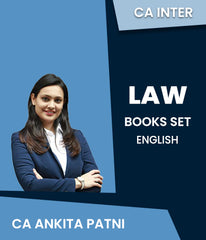 CA Inter Law Book Set By CA Ankita Patni - Zeroinfy