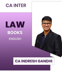 CA Inter Law Books By CA Indresh Gandhi