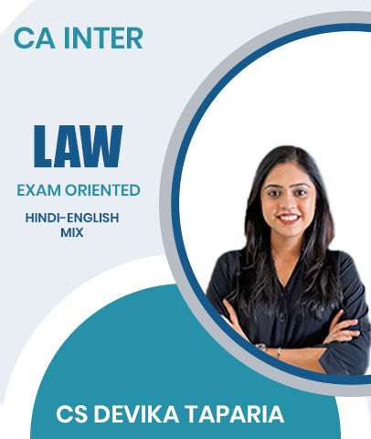 CA Inter Law Exam Oriented By CS Devika Taparia