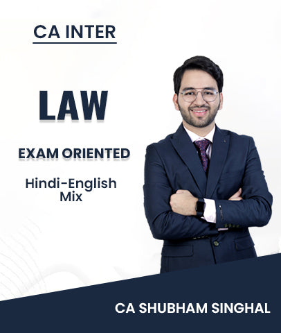 CA Inter Law Exam Oriented Lectures By CA Shubham Singhal