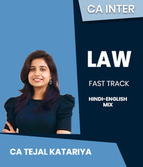CA Inter Law Fast Track Batch By CA Tejal Katariya