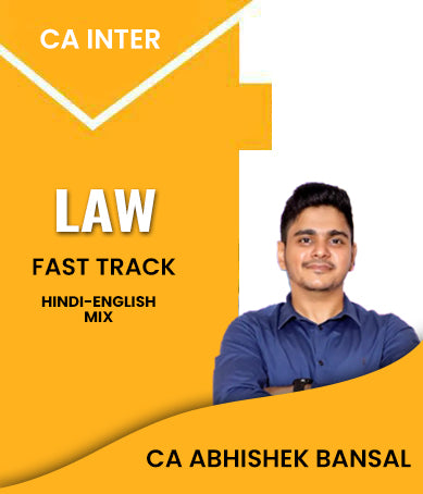 CA Inter Law Fast Track By CA Abhishek Bansal - Zeroinfy