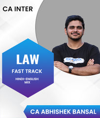 CA Inter Law Fast Track By CA Abhishek Bansal - Zeroinfy