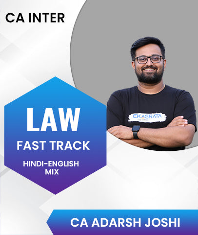 CA Inter Law Fast Track By CA Adarsh Joshi - Zeroinfy