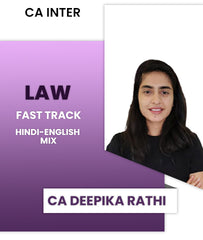 CA Inter Law Fast Track By CA Deepika Rathi - Zeroinfy