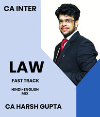 CA Inter Law Fast Track By CA Harsh Gupta