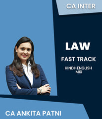 CA Inter Law Fast Track Video Lectures By CA Ankita Patni - Zeroinfy
