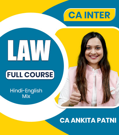 CA Inter Law Full Course By CA Ankita Patni