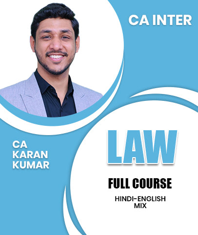 CA Inter Law Full Course By CA Karan Kumar - Zeroinfy