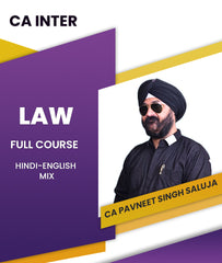 CA Inter Law Full Course By CA Pavneet Singh Saluja - Zeroinfy