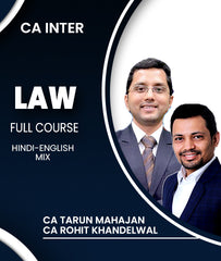 CA Inter Law Full Course By CA Tarun Mahajan and CA Rohit Khandelwal - Zeroinfy