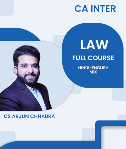 CA Inter Law Full Course by CS Arjun Chhabra