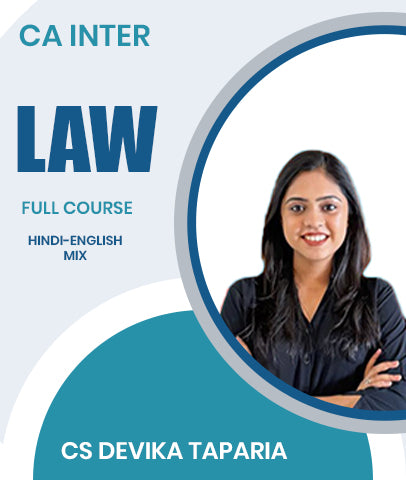 CA Inter Law Full Course By CS Devika Taparia