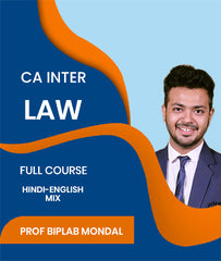 CA Inter Law Full Course By J.K.Shah Classes - Prof Biplab Mondal