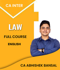 CA Inter Law Full Course In English By CA Abhishek Bansal - Zeroinfy
