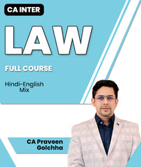 CA Inter Law Full Course Video Lectures By CA Praveen Golchha