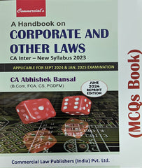 CA Inter Law MCQ Book By CA Abhishek Bansal - Zeroinfy