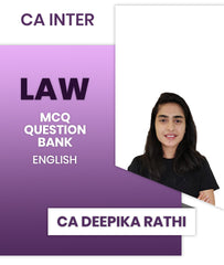 CA Inter Law MCQ Question Bank By CA Deepika Rathi