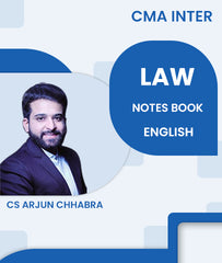 CA Inter Law Notes Book By CS Arjun Chhabra - Zeroinfy
