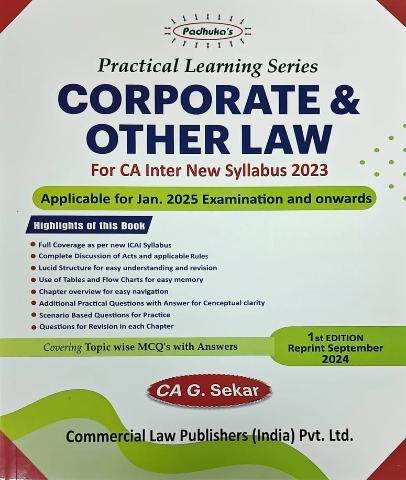 CA Inter New Scheme Law Practical Learning Series By CA G Sekar - Zeroinfy