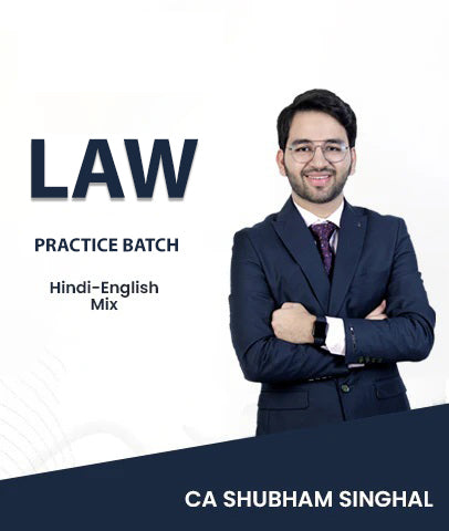 CA Inter Law Practice Batch By CA Shubham Singhal