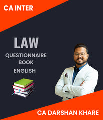 CA Inter Law Questionnaire Book By CA Darshan Khare - Zeroinfy