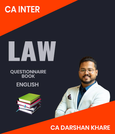 CA Inter Law Questionnaire Book By CA Darshan Khare