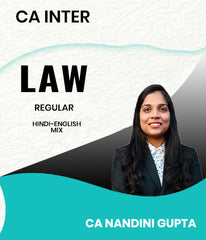 CA Inter Law Regular Batch By CA Nandini Gupta