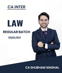 CA Inter Law Regular Batch in English By CA Shubham Singhal - Zeroinfy