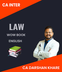 CA Inter Law Wow Book By CA Darshan Khare - Zeroinfy