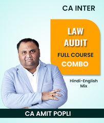 CA Inter Law and Audit Full Course Combo By CA Amit Popli - Zeroinfy