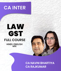 CA Inter Law and GST Full Course Video Lectures By CA Navni Bhartiya and CA Rajkumar - Zeroinfy